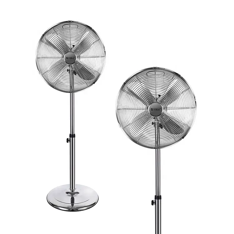 Ventilateur sur pied en métal avec moteur électrique, refroidisseur d'air, de luxe, chaud, pour maison et bureau, 2020