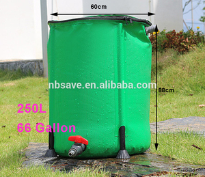Heavy Duty Garden <strong>Collapsible</strong> PVC Liquid Water Tank Portable <strong>Collapsible</strong> PVC Tarpaulin Rain Barrel - Product Image 2
