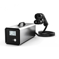 Déchargeur CC 5kW CCS2/GBT pour véhicule électrique, onduleur de puissance V2L 220/230VAC, double prises 10A et 16A, dispositif d'énergie portable pour voiture