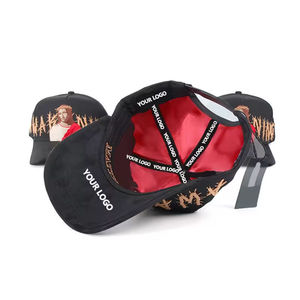Gorras DANDi de Lujo Personalizadas de Fábrica al por Mayor, Gorra de Béisbol Ajustable con Bordado 3D de Gamuza de Alta Gama, Estilo Hip Hop Americano de Moda - Product Image 4