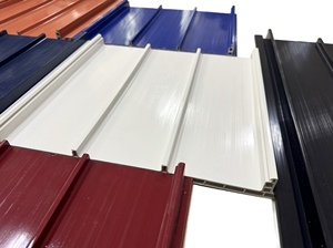 Tuiles romaines doubles en <span class=keywords><strong>PVC</strong></span> alvéolaire traditionnelles, revêtues ASA, insonorisées, ignifuges, en UPVC, économiques pour hôtels/ateliers/entrepôts/toitures - Product Image 3