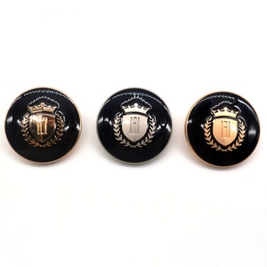 Fashion Design Fast Delivery Zinc Alloy Nickel-Free Custom Shape Metal <b>Button</b> Shank Design for Clothing - Product Image 2