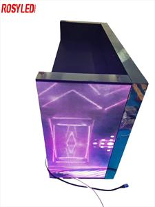 תצוגת לד לדיג'יי בבר לילי, תצוגת לד צבעונית מלאה לרקע של דיג'יי, תצוגת לד לרקע של דיג'יי בבר לילי לפסטיבל מוזיקה אלקטרונית - Product Image 5