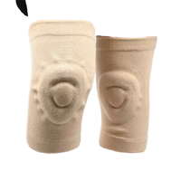 Genouillères en silicone pour la danse et le fitness, coussinets de sport, genouillères fines en silicone pressurisées pour le cyclisme et le roller