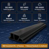Lámina de Aislamiento Térmico de Nylon Resistente al Moho Bergman Valor Hollow PA66GF25 para Ventanas de Dormitorios y Plantas de Tratamiento de Agua