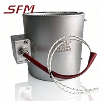 Nouveau produit SFM, extrudeuse plastique industrielle 12V-380V, bande chauffante en céramique mica