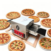 Four à pizza compact pour comptoir, gain de place, 6000W, équipement de cuisson commercial électrique, directement de l'usine pour les petites boulangeries
