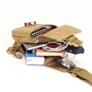 小さな戦術的なショルダースリングバッグ、スポーツチェストバッグEDC電話モールパックサイクリングランギングハイキング用デイパック - Product Image 5