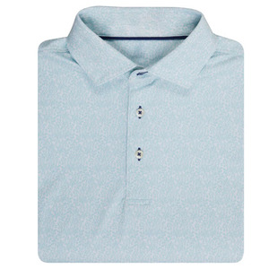 Polo de golf à manches courtes et à séchage rapide respirant 92% polyester 8% spandex pour hommes avec logo personnalisé - Product Image 5