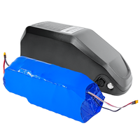 Batterie de vélo électrique 48V 10Ah 13s2p 21700 5000MAH pour tube diagonal, pack de batteries lithium-ion personnalisable avec BMS 20A, chargeur 3A et connecteur XT60