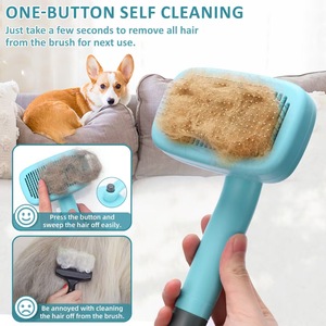 Cepillo Autolimpiante para Mascotas, Cepillo para Perros y Gatos, Venta al Por Mayor de Fábrica HOP, Color Personalizado - Product Image 6