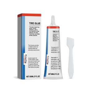 Kit riparazione pneumatici Rayhong con colla di riparazione morbida e toppa di tenuta per pneumatici per la riparazione di crepe e graffi sul lato pneumatici auto - Product Image 1