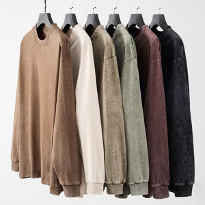 เสื้อฮู้ดดี้สไตล์วินเทจยูนิเซ็กซ์ ลวดลายบาติกฟอกสี ผ้าฝ้าย 100% ทรงโอเวอร์ไซส์ ระบายอากาศได้ดี ไม่หดตัว  พร้อมโลโก้สั่งทำพิเศษ  คอลเลคชั่นฤดูใบไม้ผลิ 2026 - Product Image 4