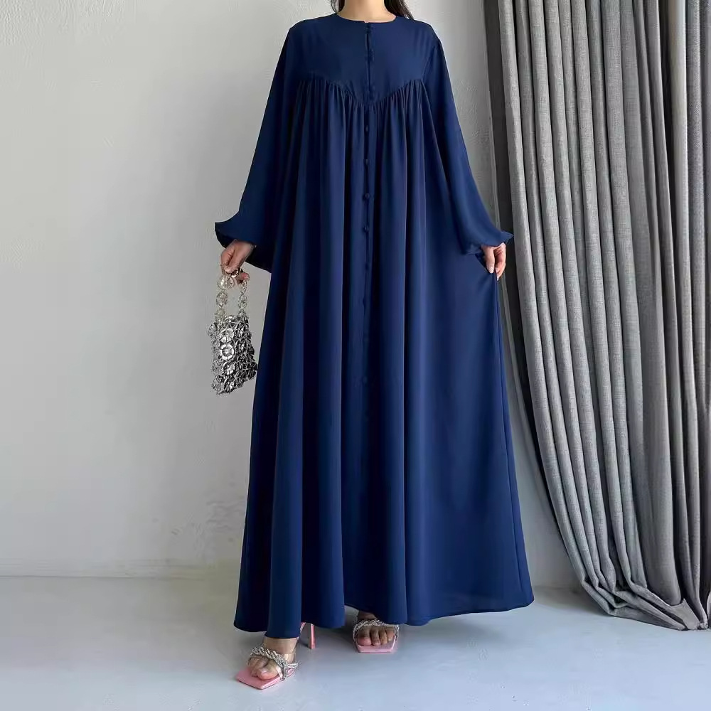 Long Casual Dress in Chiffon Elegant Stylish Solutions