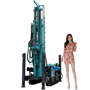 แท่นขุดเจาะเทรลเลอร์ขนาดเล็ก150เมตรแท่นขุดเจาะบ่อน้ำ - Product Image 1