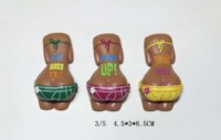 Aimant de réfrigérateur 3D sexy pour femmes, aimant de réfrigérateur en résine de bikini pour la décoration intérieure, artisanat en résine de souvenir de voyage de plage