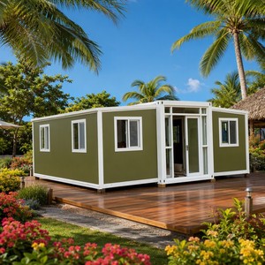 บ้านคอนเทนเนอร์เหล็กชุบสังกะสีแบบขยายได้ รุ่น SUNRISE New Styles โครงสร้างบ้านคอนเทนเนอร์ขนาดเล็ก - Product Image 1