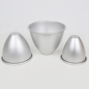 YS 4 5 6 7 8 pulgadas princesa muñeca chica falda pastel molde aluminio Metal molde pastel lata DIY hornear boda decoración <span class=keywords><strong>Kit</strong></span> - Product Image 2