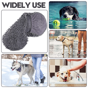 Toalla Absorbente Ultra Gruesa de Chenilla para Mascotas, para Uso Post-Baño y Limpieza Diaria, Lavable a Máquina, Conveniente y Sin Preocupaciones - Product Image 4
