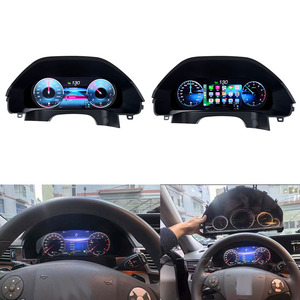 Para <span class=keywords><strong>Mercedes</strong></span>-Benz Clase E W212 W213, <span class=keywords><strong>Nuevo</strong></span> Panel de Instrumentos Digital de 12.3 Pulgadas con CarPlay, Plug and Play - Product Image 1