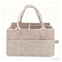 Organisateur de couches pour bébé Boîte de rangement pliable pour pépinière et organisateur de voiture pour panier à couches