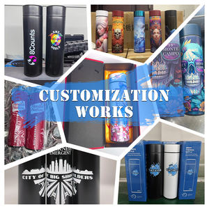 กระติกน้ำร้อนอัจฉริยะสแตนเลสขนาด 500 มล. พร้อมหน้าจอแสดงอุณหภูมิ LED สำหรับใช้งานกลางแจ้ง - Product Image 6