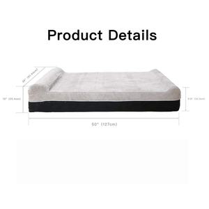 العظام سرير كلب للكلاب كبيرة للماء القط الحيوانات الأليفة التبريد هلام العظام سرير كلب الذاكرة رغوة - Product Image 4