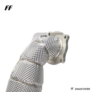 Tuyau de descente de haute qualité tuyaux d'échappement en acier inoxydable tuyau de descente d'échappement de <span class=keywords><strong>voiture</strong></span> automobile pour Alfa Romeo <span class=keywords><strong>Giulia</strong></span> Stelvio 2.0T - Product Image 5