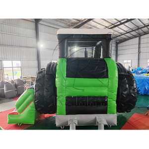 Castillo Hinchable de PVC Realista con Forma de Camión, Tractor Personalizado, Casa de Brinco Inflable con Tobogán, Venta al por Mayor - Product Image 2
