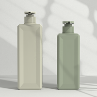 Échantillon Gratuit, Flacon Pompe en Plastique HDPE pour Lotion 680 ml, Bouteilles Vides de Shampoing et Après-Shampoing 500 ml, Bouteille Cosmétique de Gel Douche Corporel