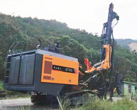 Foreuse intégrée sur chenilles Kaishan KT9D, diesel hydraulique, pour forage de trous de dynamitage et forage de roche en exploitation minière en carrière ouvert