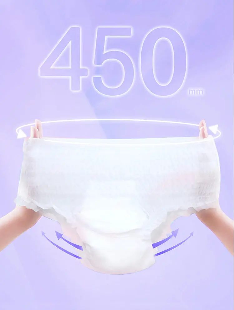 Women Wearing Ladies Panty Diapers Underwear Female Disposable Type Sanitary Napkins Pants Lady With Menstrual Pad Period