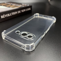 Prix d'usine pour Google Pixel 9 9A 9Pro 9ProXL 10ProXL Étui transparent cristallin 1,5 mm Anti-chute Étui de téléphone portable souple en TPU Sport