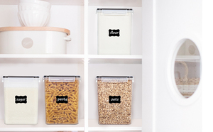 6.5L thực phẩm cao hộp lưu trữ, rộng và sâu, 4-mảnh nhựa kín Bếp Đựng thức ăn lưu trữ container cho thực phẩm lưu trữ - Product Image 6