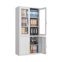 Armoire de classement métallique de bureau, en acier, à tiroirs, pour documents financiers, 4 portes, 5 niveaux, modèle XD-WJG Chine