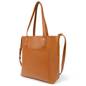 Women Shoulder Crossbody Tote Bag Minimalist PU Leather <b>Handbag</b> Large Capacity Casual Daily Bag with Adjustable Strap - Product Image 3