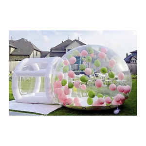 Fête location ballon Fun House géant gonflable clair Igloo dôme tente à bulles tente de Camping gonflable pour une utilisation en extérieur - Product Image 1