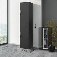 Armoire penderie en métal à deux portes Armoire de rangement en métal Armoire de rangement en métal bon marché Meuble de rangement robuste pour vêtements