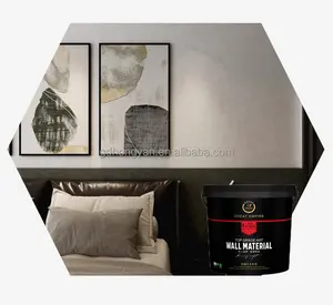 BAJO MOQ Lavable mate decoración interior liberando iones negativos salud arte casa emulsión Pintura
