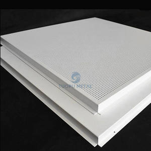 Personnalisé ignifuge insonorisé 3d aluminium <span class=keywords><strong>plafond</strong></span> <span class=keywords><strong>acoustique</strong></span> 2x4 <span class=keywords><strong>faux</strong></span> <span class=keywords><strong>plafond</strong></span> <span class=keywords><strong>acoustique</strong></span> en métal <span class=keywords><strong>600x600</strong></span> - Product Image 3