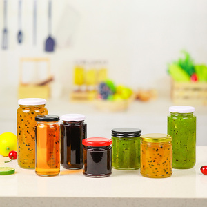 120ml 200ml 250ml 375ml 500ml 1000ml 4oz 16oz 32oz bocca larga vuota di vetro 8oz 9oz con coperchi - Product Image 6