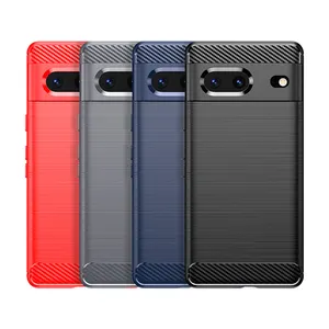 Phone Case Wholesale For Google pixel 3 3XL 3A 4 5 Case Soft TPU Shockproof Skin Back Cover for Pixel 6 7 pro