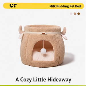 Wholesale Indoor Cat House <b>Bed</b> Removable Washable Polyester Fill Cushion Solid Dog <b>Nest</b> Small Animals Sleeping Mat Gear OEM - Product Image 1