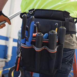Small Durable Maintenance Electrician Pouch Waist <strong>Tool</strong> <strong>Bag</strong> With Belt - Product Image 5