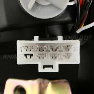 Luz Trasera Izquierda/Derecha, Lámpara de Freno, Carcasa de Luces Traseras, Arnés de Cables Halógeno 265597B425 265598Z325 para Nissan Frontier 2000-2004 - Product Image 6
