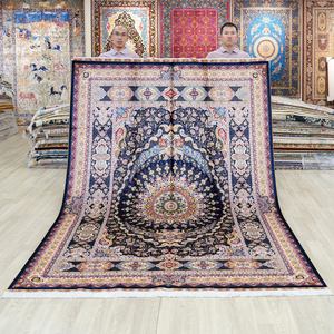 <span class=keywords><strong>Tappeti</strong></span> in Seta 183x274cm Vendita Calda di Fabbrica <span class=keywords><strong>per</strong></span> Arredamento Tappeto a Metraggio Fatto a Mano - Product Image 1