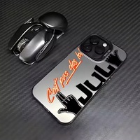 Coque de téléphone antichoc laser style rappeur pour iPhone 15 Pro Max, 16 Pro, 17, 15, 14, 12, 11, Xs Max – Accessoires pour téléphone