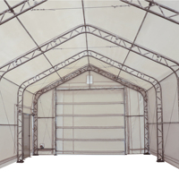 Abri de voiture en acier galvanisé 9x12m, toit à double poutre, imperméable, robuste, abri de stationnement extérieur, montage facile pour le stockage de véhicules