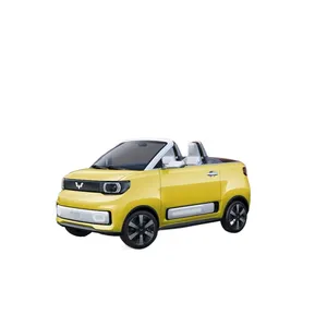 China Manufactory HONGGUANG MINI EV Romantic All-electric Convertible For Young People Home Use Low Price Vehicles Useds Car