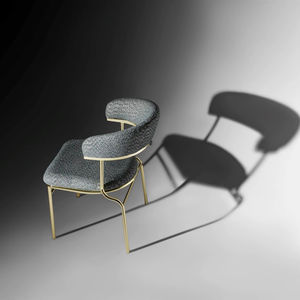 Juego de Comedor Moderno con 6 Sillas, Estructura Metálica Rectangular, Muebles Cómodos para el Hogar - Product Image 5